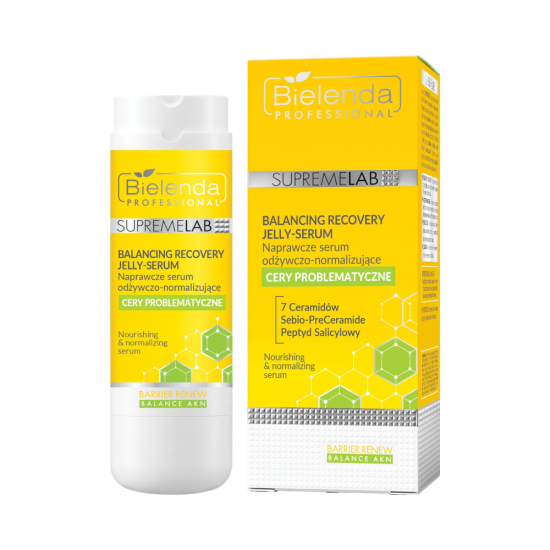BIELENDA PROFESSIONAL SUPREMELAB BARRIER RENEW BALANCING RECOVERY JELLY-SERUM NAPRAWCZE SERUM ODŻYWCZO-NORMALIZUJĄCE 30ML