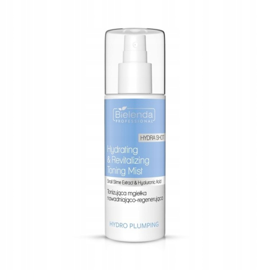 BIELENDA PROFESSIONAL HYDRO PLUMPING TONIZUJĄCA MGIEŁKA NAWILŻAJĄCO-REGENERUJĄCA 150ML