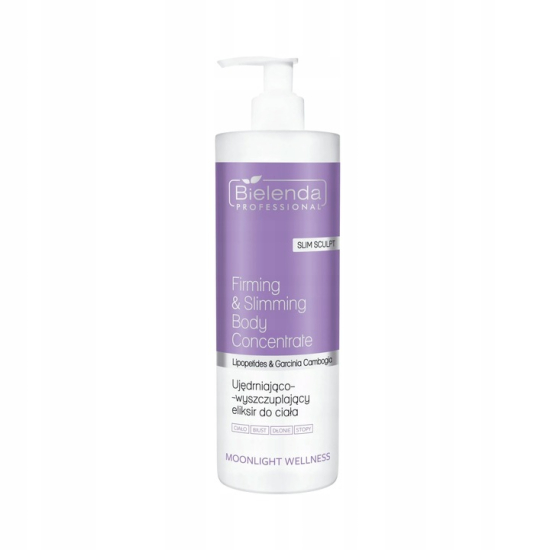 BIELENDA PROFESSIONAL MOONLIGHT WELLNESS UJĘDRNIAJĄCO-WYSZCZUPLAJĄCY ELIKSIR DO CIAŁA 450ML