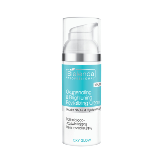 BIELENDA PROFESSIONAL OXY GLOW DOTLENIAJĄCO ROZŚWIETLAJĄCY KREM REWITALIZUJĄCY 50ML