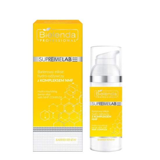BIELENDA PROFESSIONAL SUPREMELAB BARRIER RENEW - BARIEROWY ELIKSIR HYDRO-ODŻYWCZY Z KOMPLEKSEM NMF 50ML
