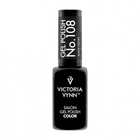VICTORIA VYNN SALON GEL POLISH UV/LED - NO.108 BLACK VELVET 8ML