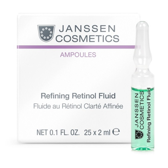 JANSSEN COSMETICS REFINING RETINOL FLUID PRZECIWSTARZENIOWE SERUM AMPUŁKA Z RETINOLEM 2ML