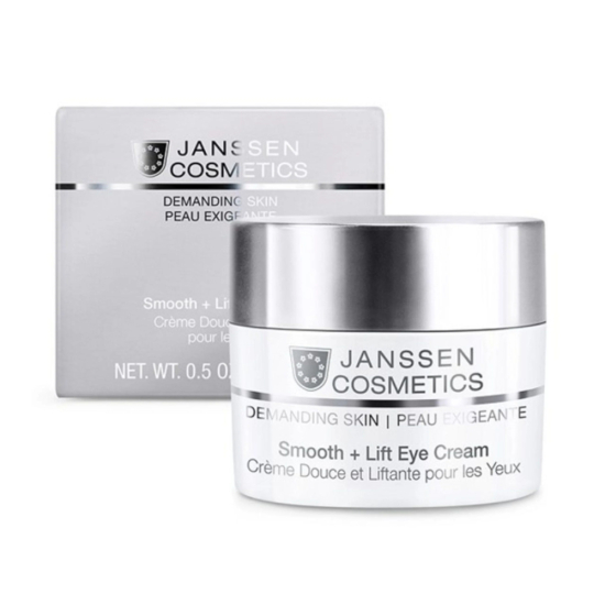 JANSSEN COSMETICS SMOOTH + LIFT EYE CREAM LIFTINGUJĄCY KREM POD OCZY 15ML