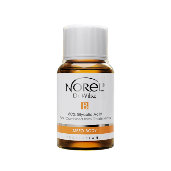 NOREL DR.WILSZ MEZO BODY 60% KWAS GLIKOLOWY DO ZABIEGÓW SKOJARZONYCH NA CIAŁO 50ML PP355
