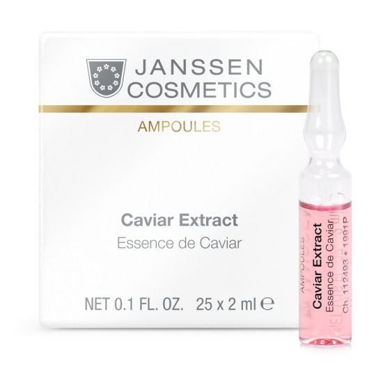 JANSSEN COSMETICS CAVIAR EXTRACT SERUM AMPUŁKA REGENERUJĄCA KONCENTRAT Z KAWIORU 2ML