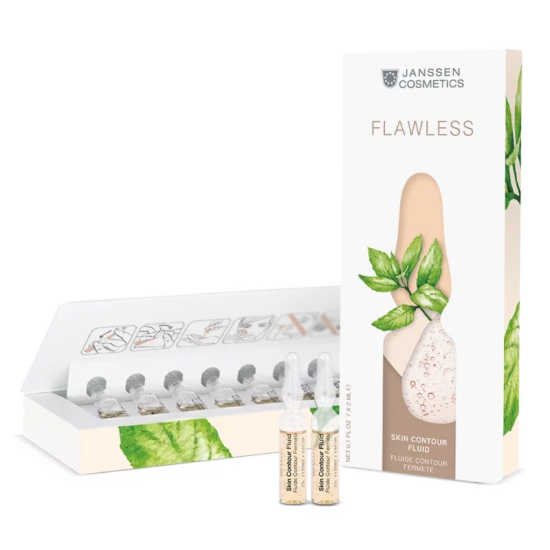 JANSSEN COSMETICS SKIN CONTOUR FLUID AMPUŁKI UJĘDRNIAJĄCE, POPRAWIAJĄCE OWAL TWARZY 7X2ML
