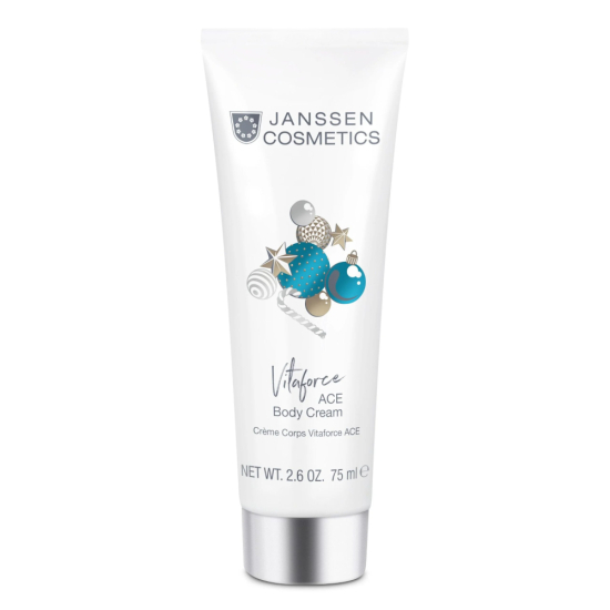 JANSSEN COSMETICS VITAFORCE ACE BODY CREAM KREM DO CIAŁA Z WITAMINAMI 75ML WYPRZEDAŻ
