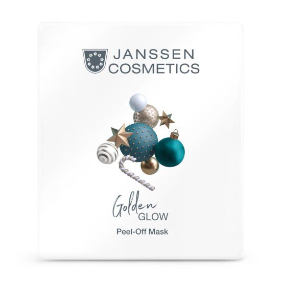 JANSSEN COSMETICS PEEL-OFF MASK GOLDEN GLOW  MASKA ALGOWA NAWILŻAJĄCA, UJĘDRNIAJĄCA I DODAJĄCA BLASKU 30G WYPRZEDAŻ