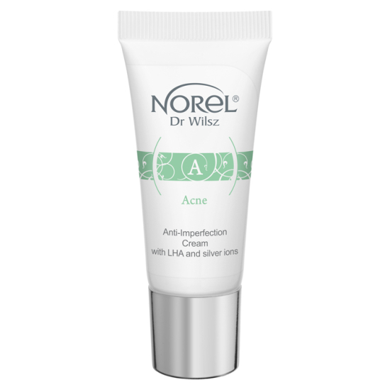 NOREL  ACNE KREM NA NIEDOSKONAŁOŚCI Z LHA I JONAMI SREBRA 15ML DS501