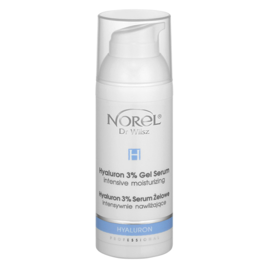 NOREL DR.WILSZ HYALURON 3% ŻELOWE INTENSYWNIE NAWILŻAJĄCE SERUM Z KWASEM HIALURONOWYM 50ML PA362