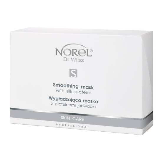 NOREL DR.WILSZ SKIN CARE WYGŁADZAJĄCA MASKA W PŁACIE Z PROTEINAMI JEDWABIU DO TWARZY ZESTAW NA 14 ZABIEGÓW PN196