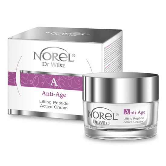 NOREL ANTI-AGE - AKTYWNY LIFTINGUJĄCY KREM PEPTYDOWY 50ML DK061